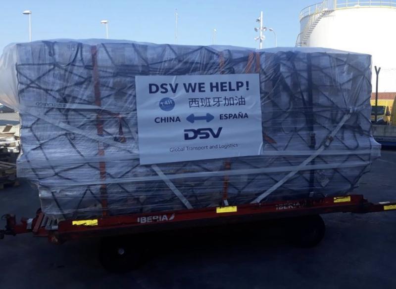 Primer envío DSV We Help Import China España